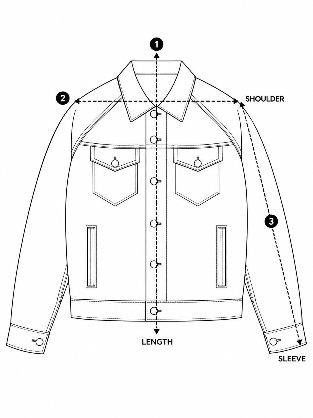ECRU SELVEDGE DENIM JACKET