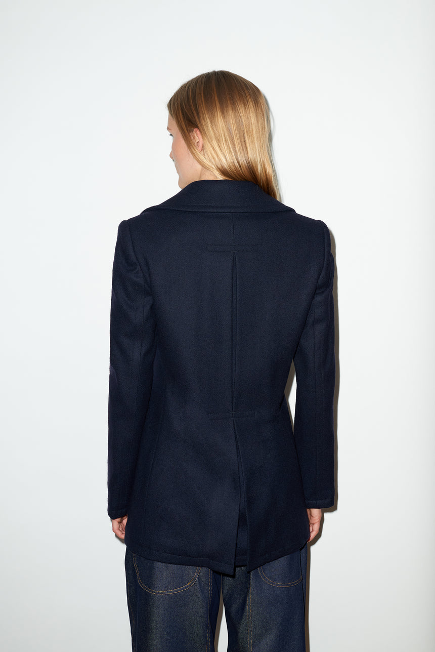 NAVY PEA COAT
