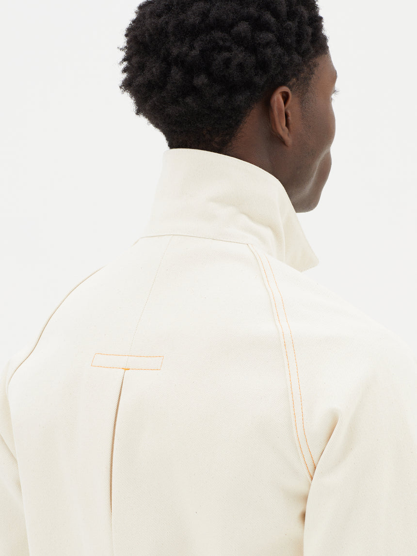 ECRU SELVEDGE DENIM JACKET