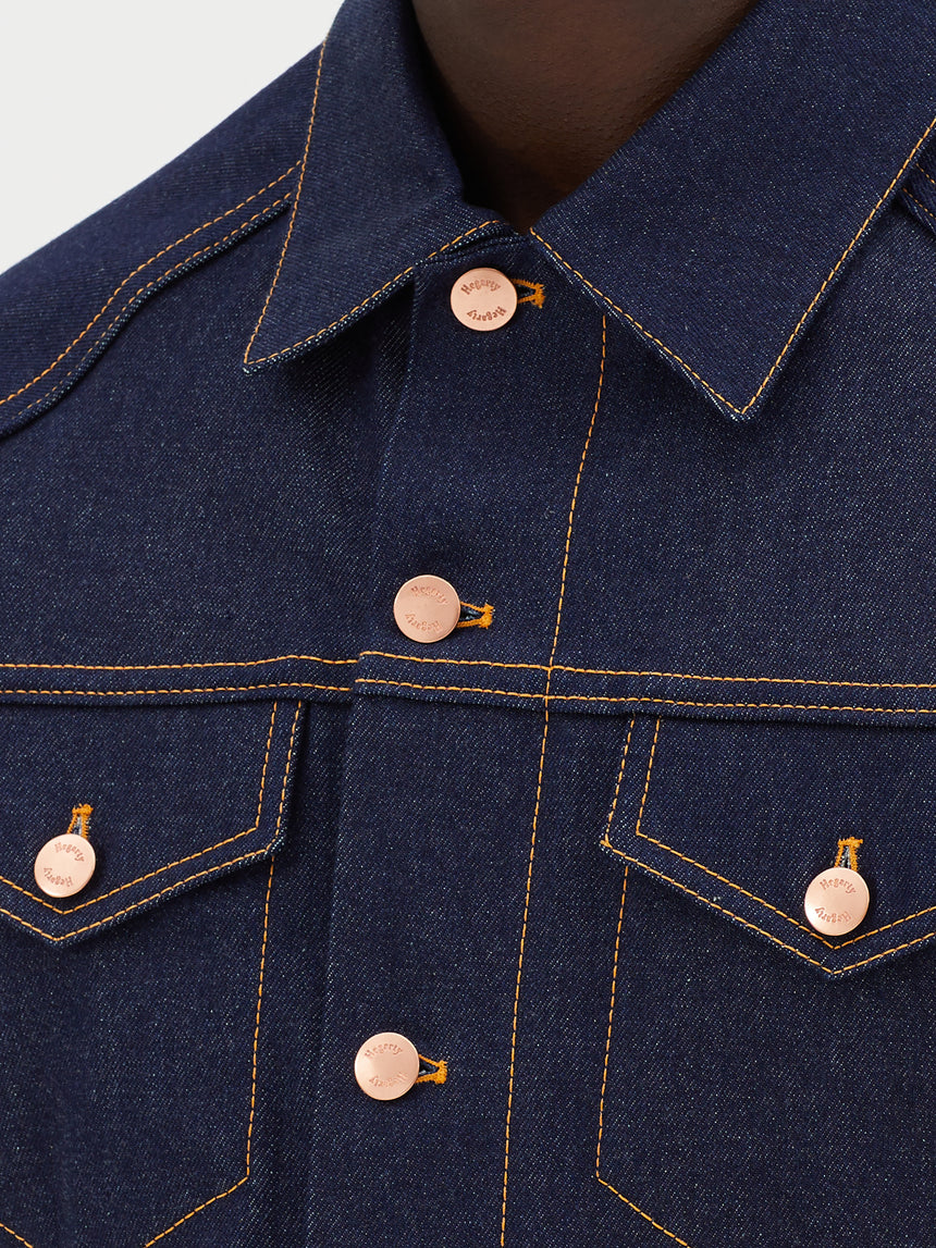 INDIGO SELVEDGE DENIM JACKET