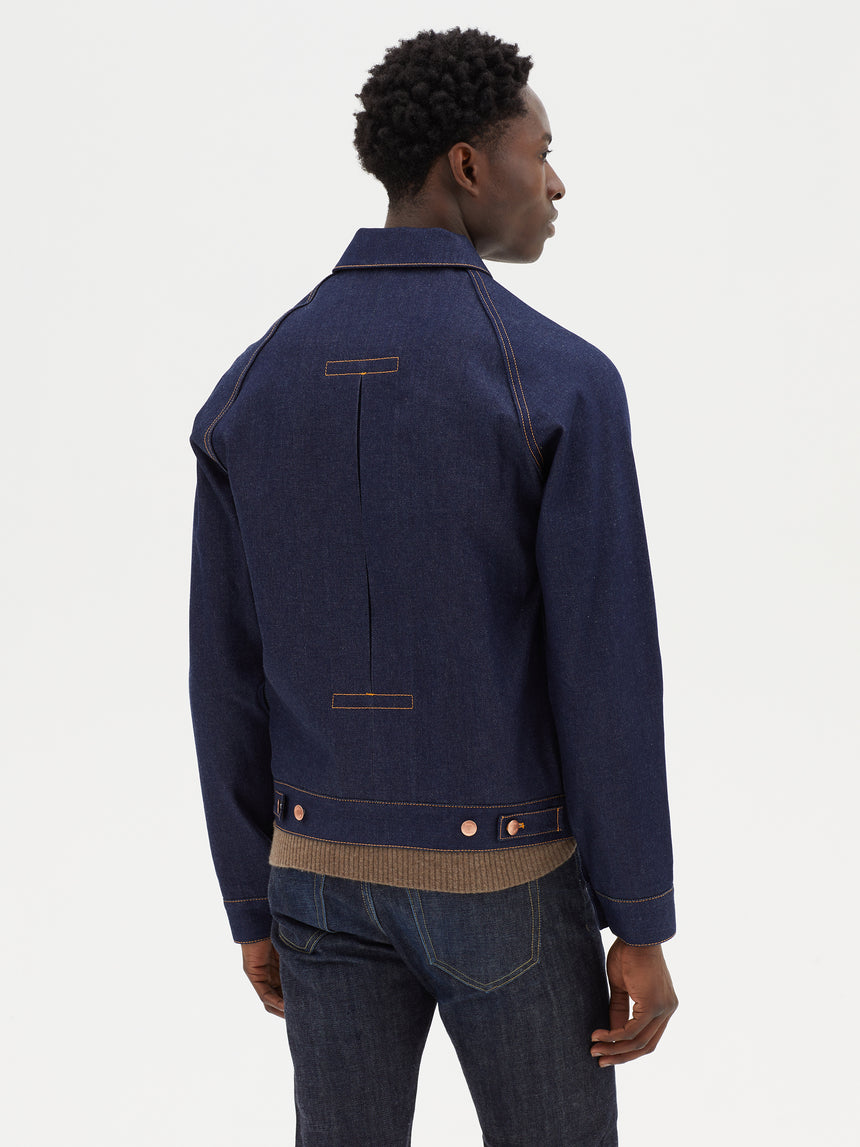 INDIGO SELVEDGE DENIM JACKET