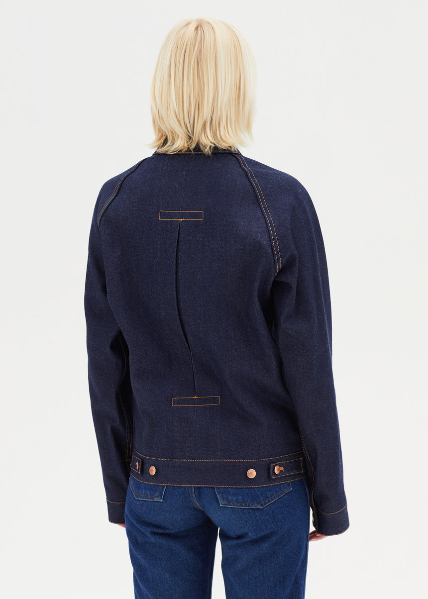 INDIGO SELVEDGE DENIM JACKET
