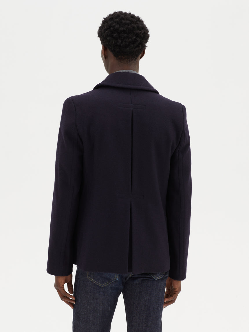 NAVY PEA COAT
