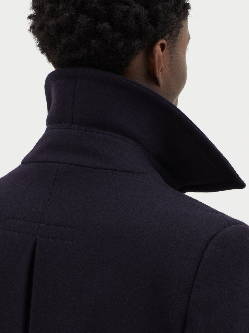 NAVY PEA COAT