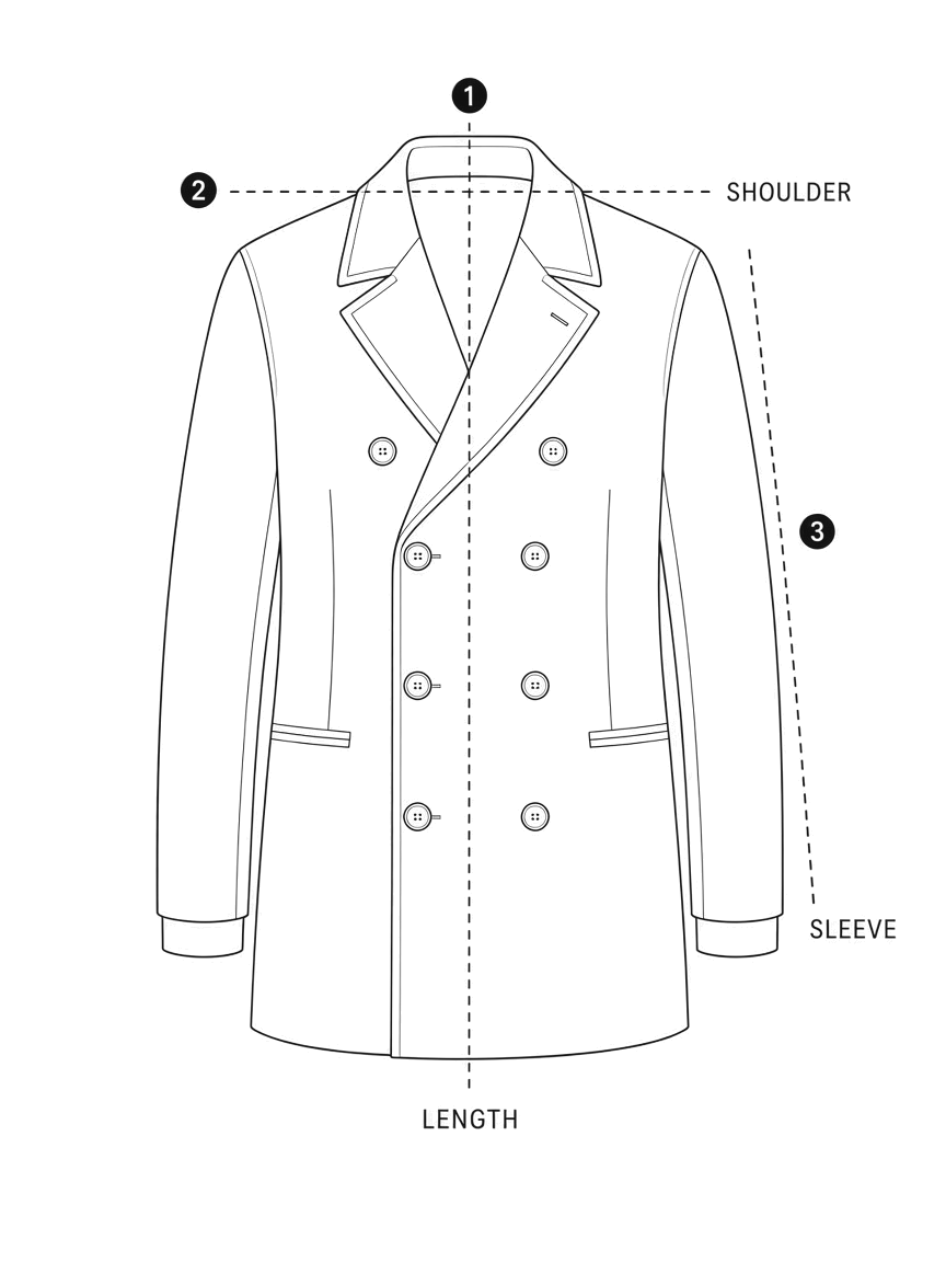 How to measure length, shoulder and sleeve