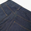 WIDE LEG MID RISE INDIGO JEANS