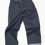 WIDE LEG MID RISE INDIGO JEANS