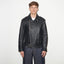 LEATHER BIKER JACKET