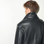 LEATHER BIKER JACKET