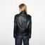 LEATHER BIKER JACKET