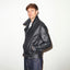 LEATHER BIKER JACKET