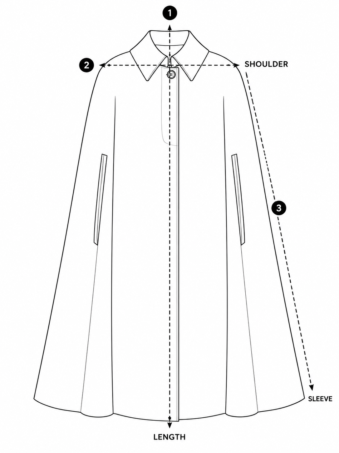 WOOL MELTON CLOAK