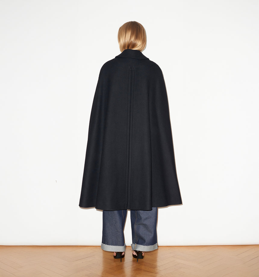 WOOL MELTON CLOAK