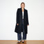 CASHMERE & WOOL DOUBLE BREASTED OVERCOAT