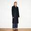 CASHMERE & WOOL DOUBLE BREASTED OVERCOAT
