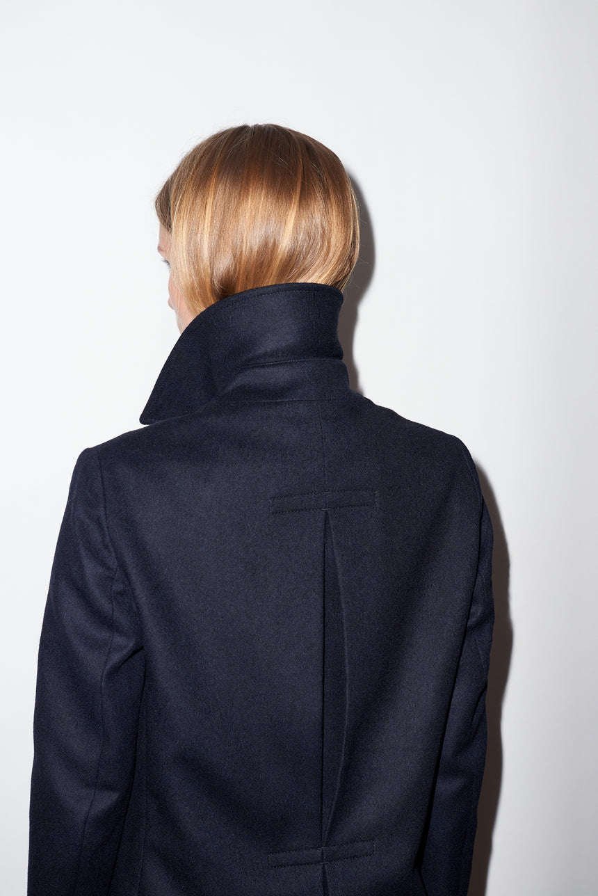 SINGLE BREASTED CASHMERE OVERCOAT