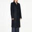 DOUBLE BREASTED CASHMERE & WOOL OVERCOAT