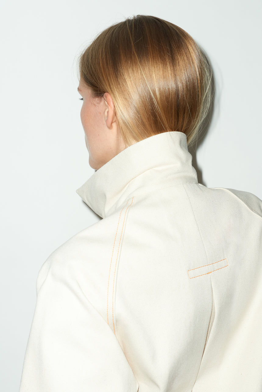 ECRU SELVEDGE DENIM JACKET