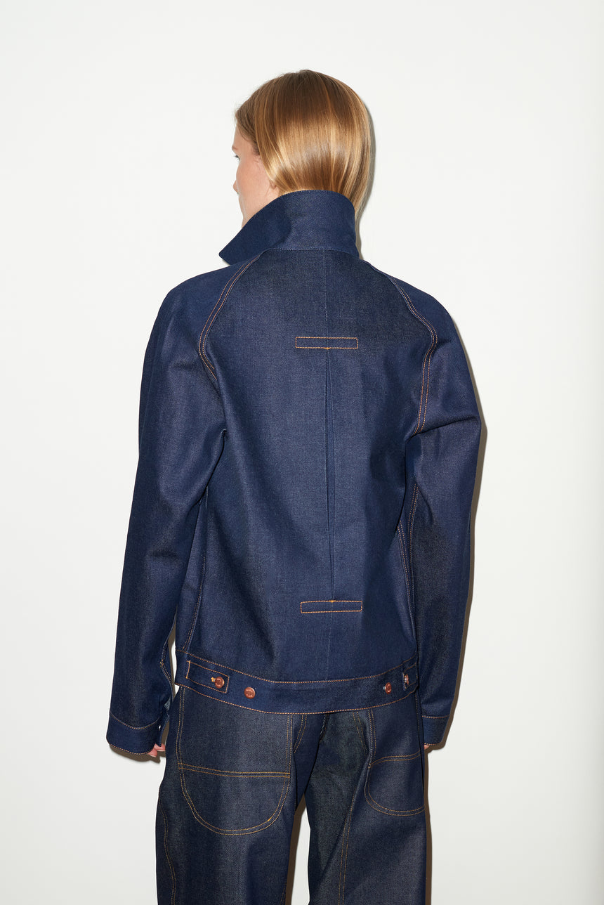 INDIGO SELVEDGE DENIM JACKET