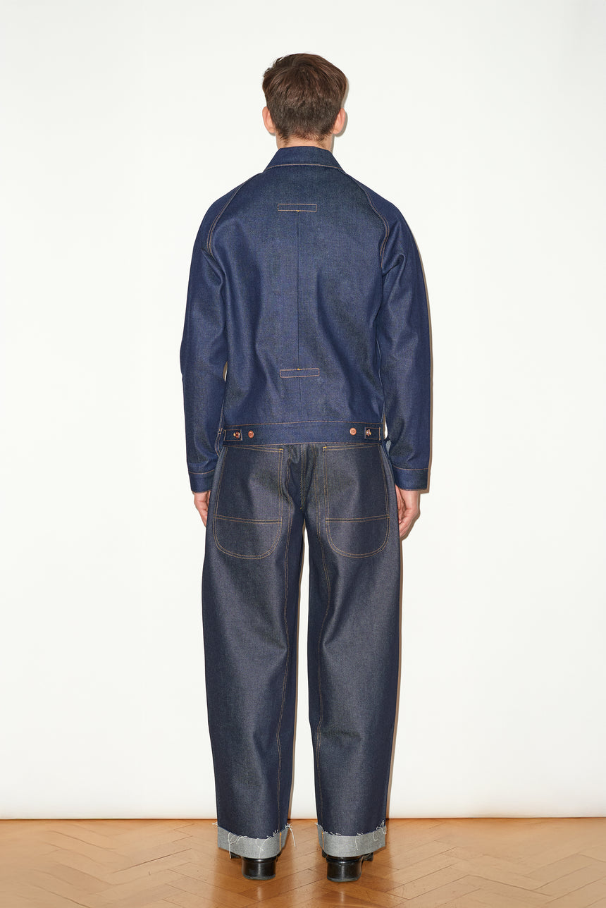 INDIGO SELVEDGE DENIM JACKET