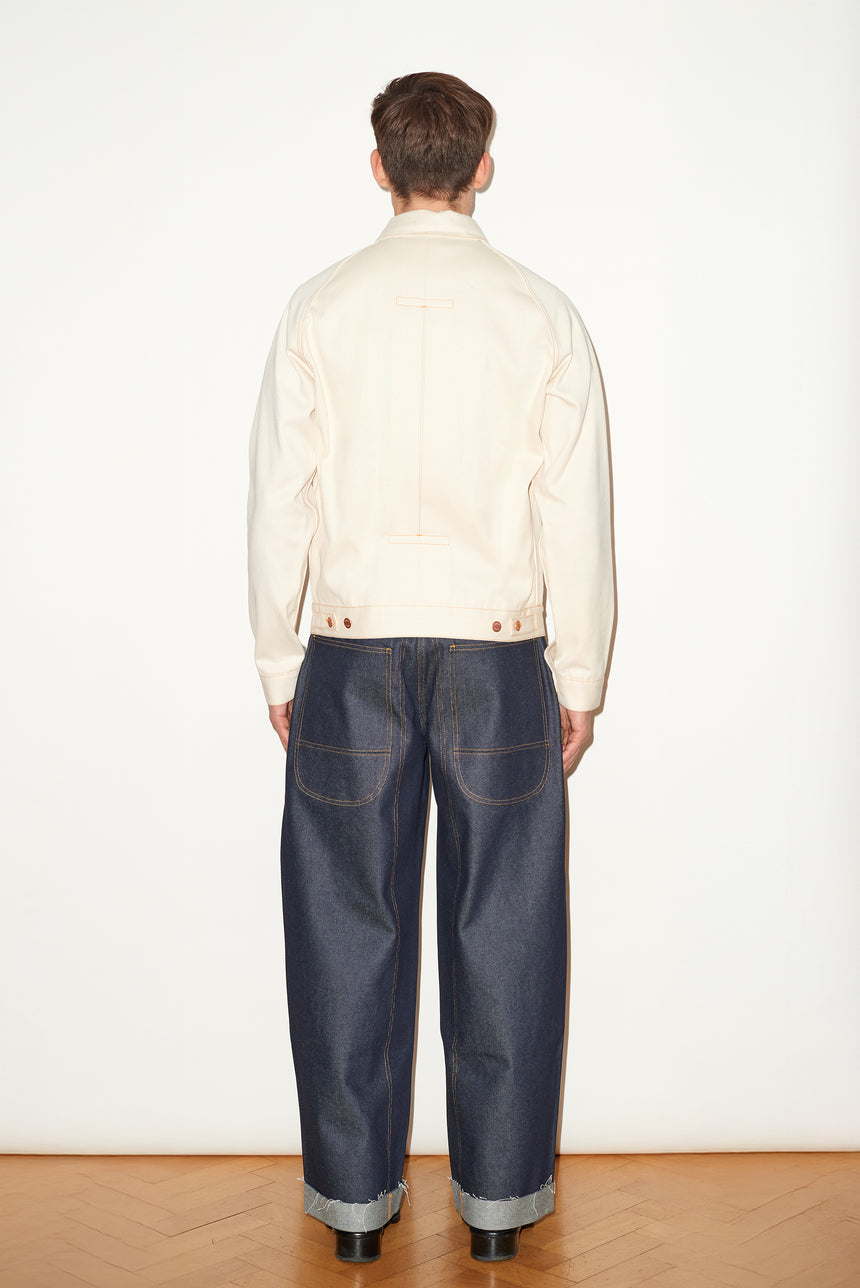 ECRU SELVEDGE DENIM JACKET