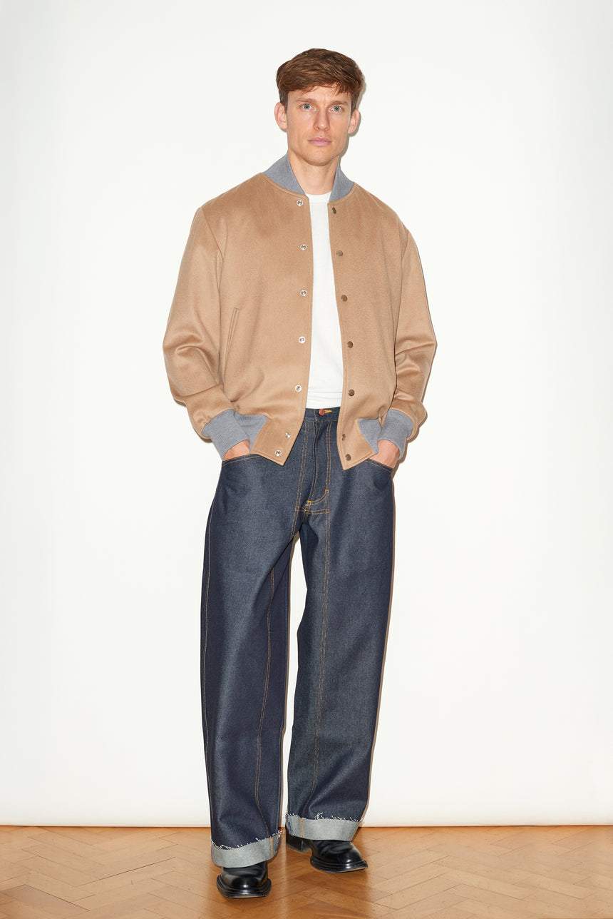 CASHMERE BOMBER JACKET