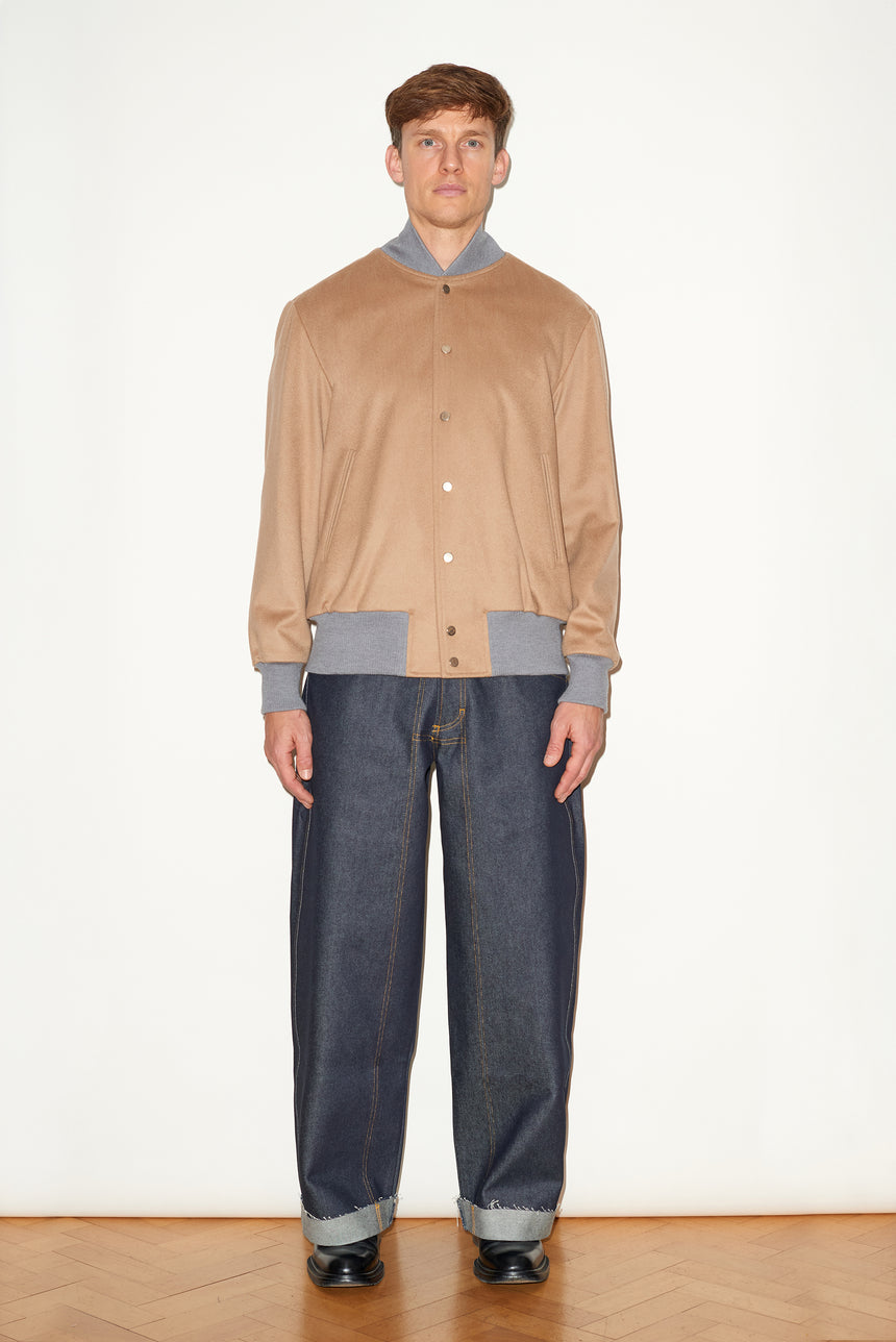 CASHMERE BOMBER JACKET