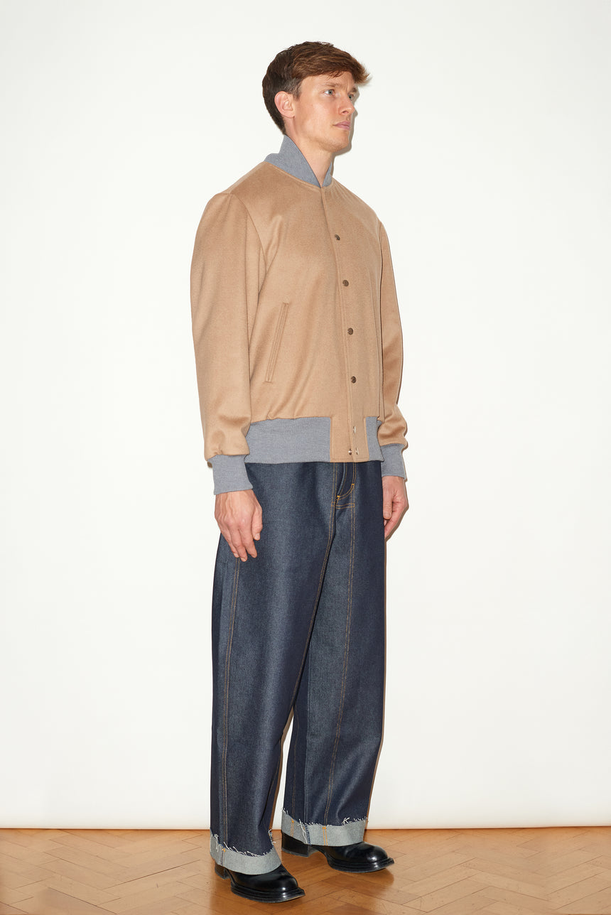 CASHMERE BOMBER JACKET