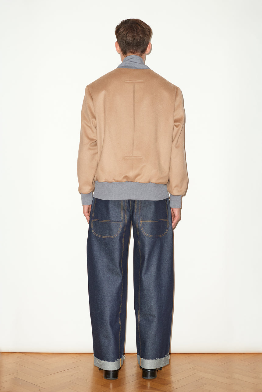 CASHMERE BOMBER JACKET