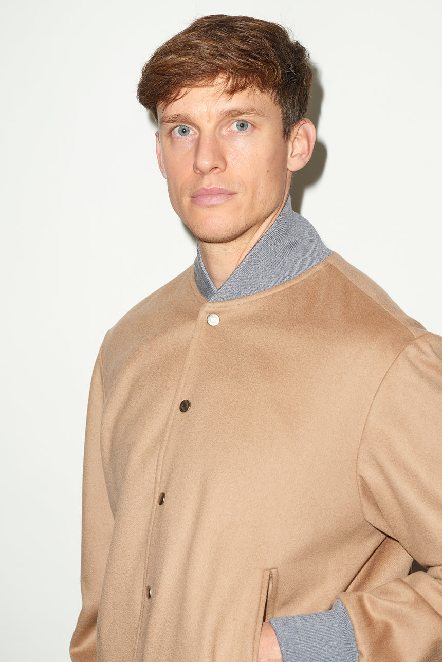 CASHMERE BOMBER JACKET