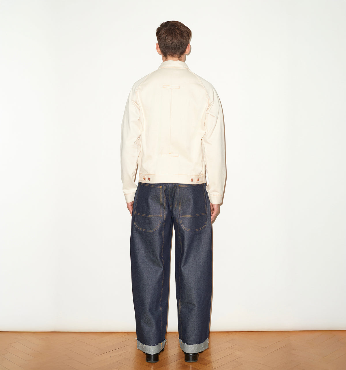 ECRU SELVEDGE DENIM JACKET