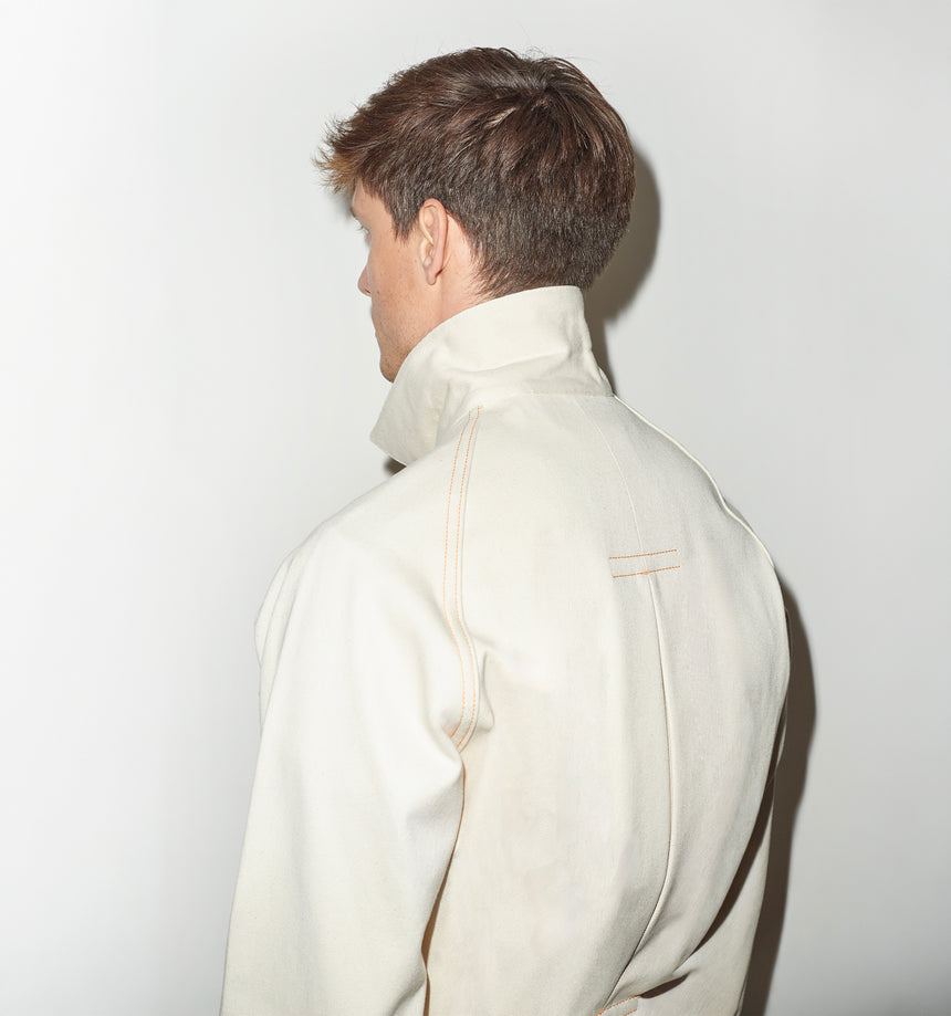 ECRU SELVEDGE DENIM JACKET