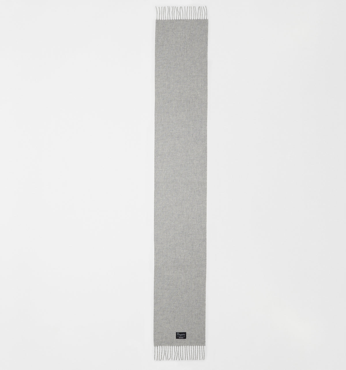 LIGHT GREY LAMBSWOOL SCARF