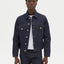 TRUCKER JACKET IN RAW INDIGO DENIM