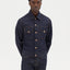 TRUCKER JACKET IN RAW INDIGO DENIM