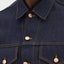 TRUCKER JACKET IN RAW INDIGO DENIM