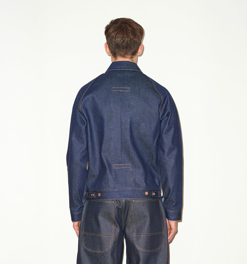 INDIGO SELVEDGE DENIM JACKET