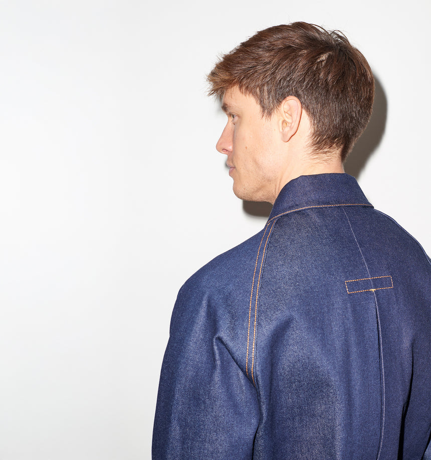 INDIGO SELVEDGE DENIM JACKET