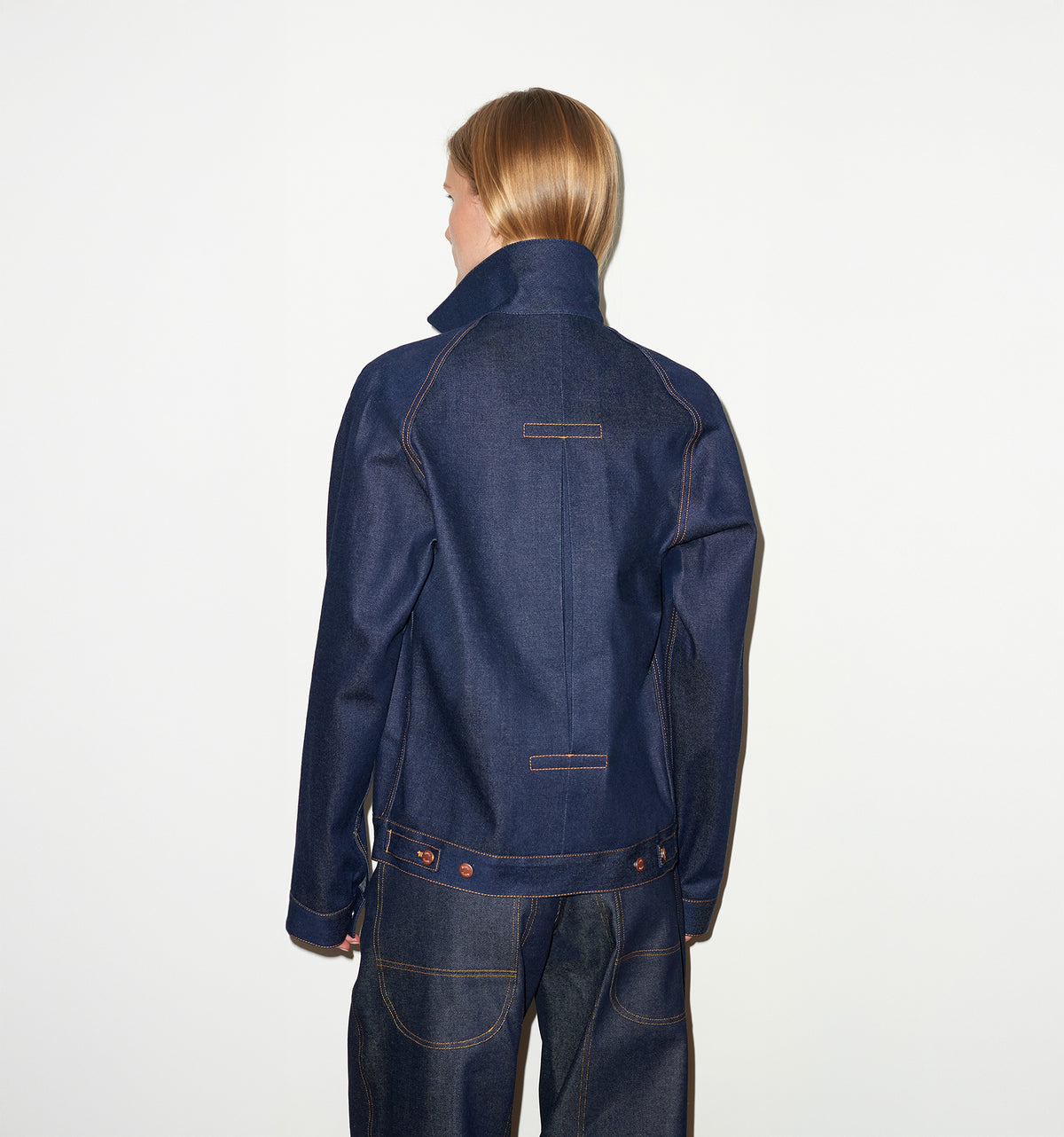 INDIGO SELVEDGE DENIM JACKET