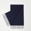 NAVY BLUE LAMBSWOOL SCARF