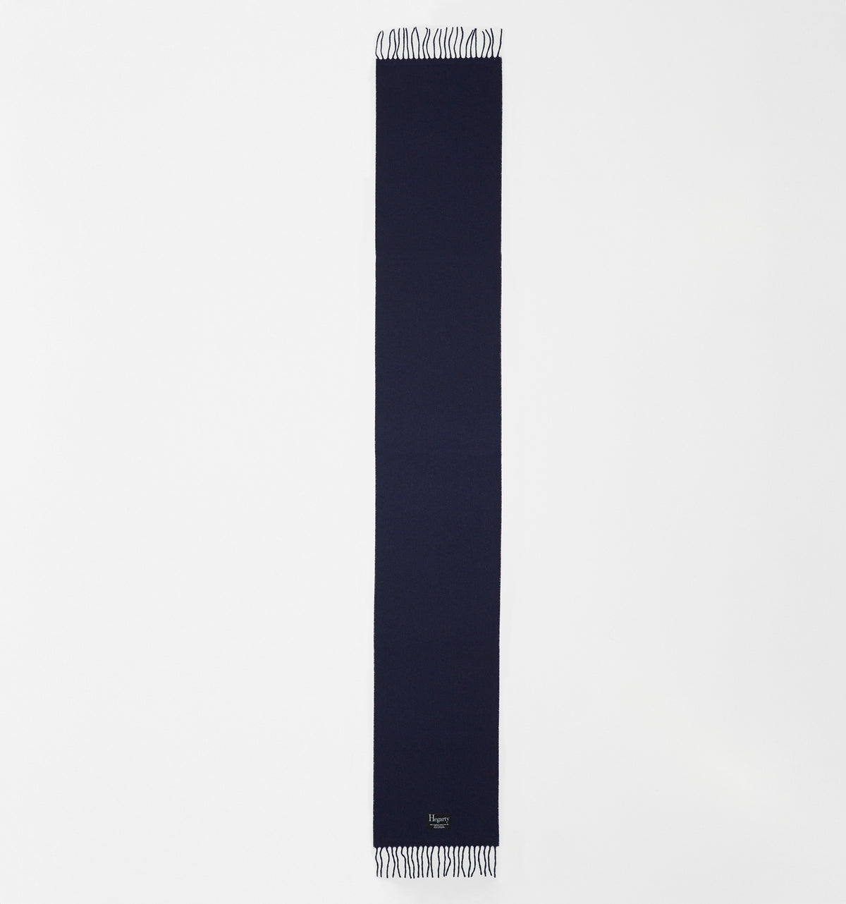 NAVY BLUE LAMBSWOOL SCARF