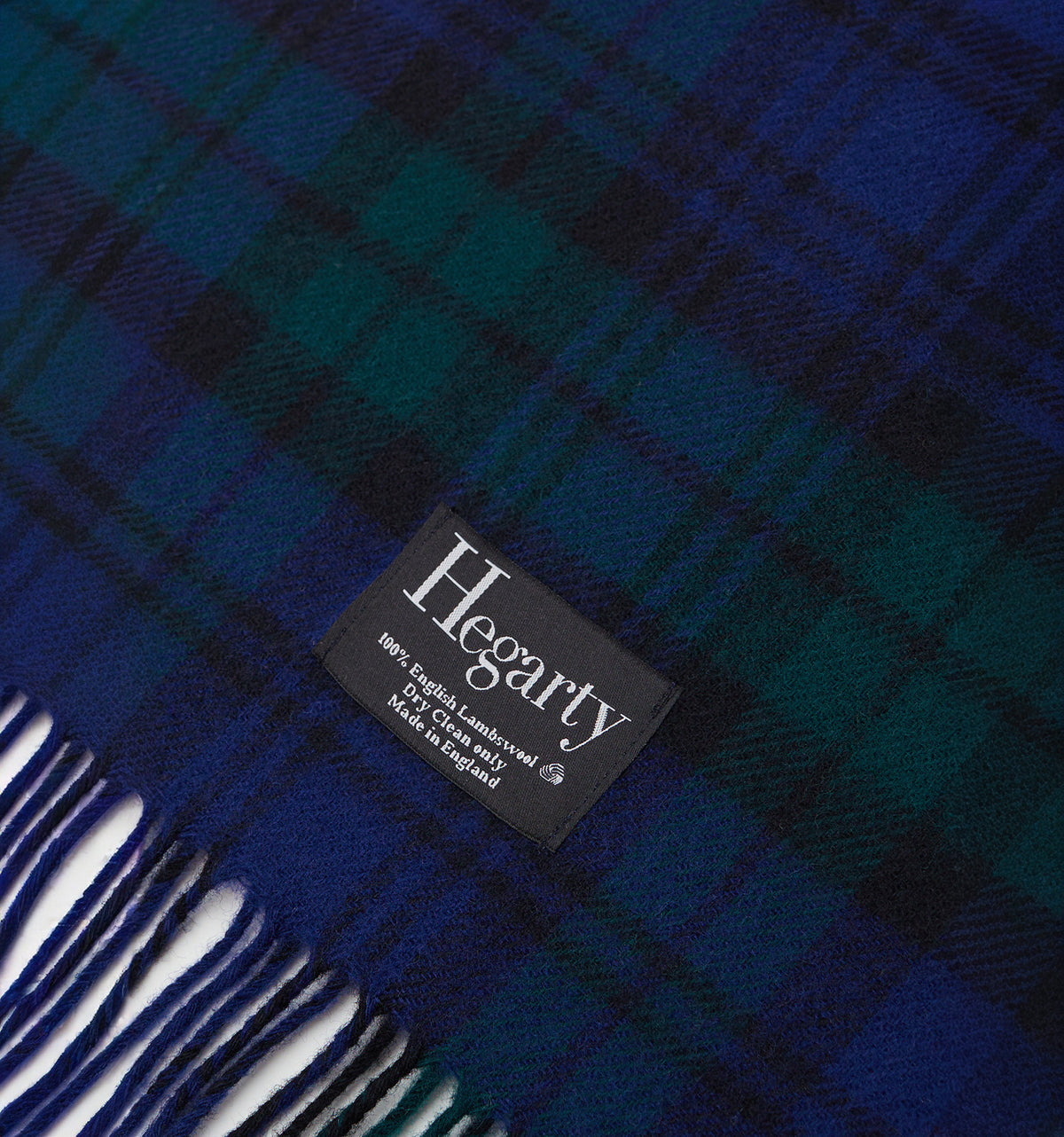 HEGARTY TARTAN LAMBSWOOL SCARF