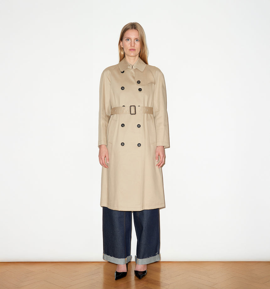 ENGLISH GABARDINE TRENCH COAT