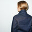 TAILORED DENIM TRUCKER JACKET IN RAW INDIGO DENIM