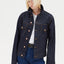 TRUCKER JACKET IN RAW INDIGO DENIM
